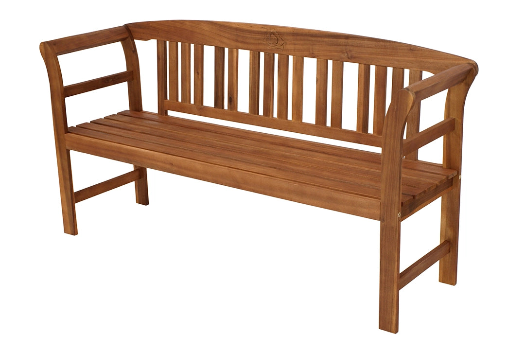 Gartenbank aus Holz, 3-Sitzer Akazie – steda
