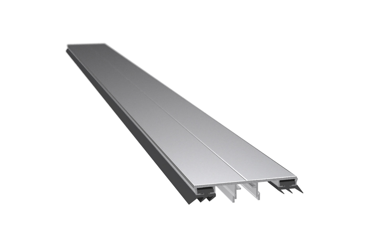 Aluminium Mittelprofil für VSG 8-12 mm eloxiert