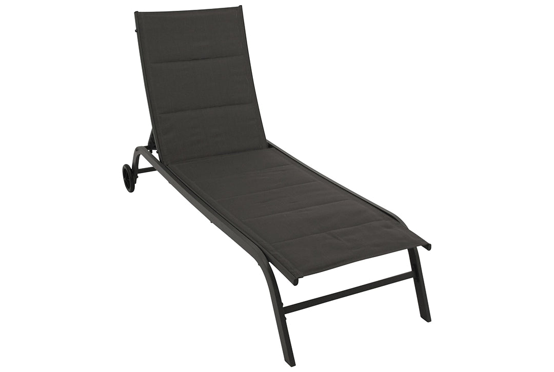 Strandliege mit Rollen