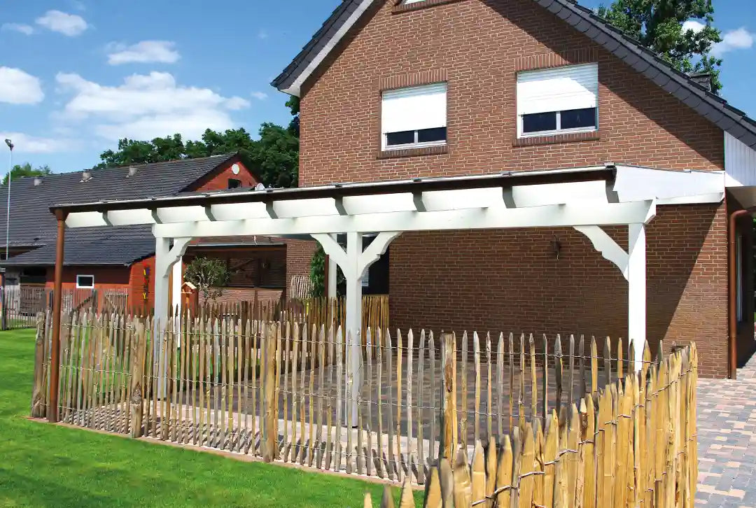 Terrassenüberdachung aus Leimholz – Ansicht 11