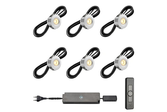 LED Einbaustrahler-Set für Terrassenuüberdachung – steda