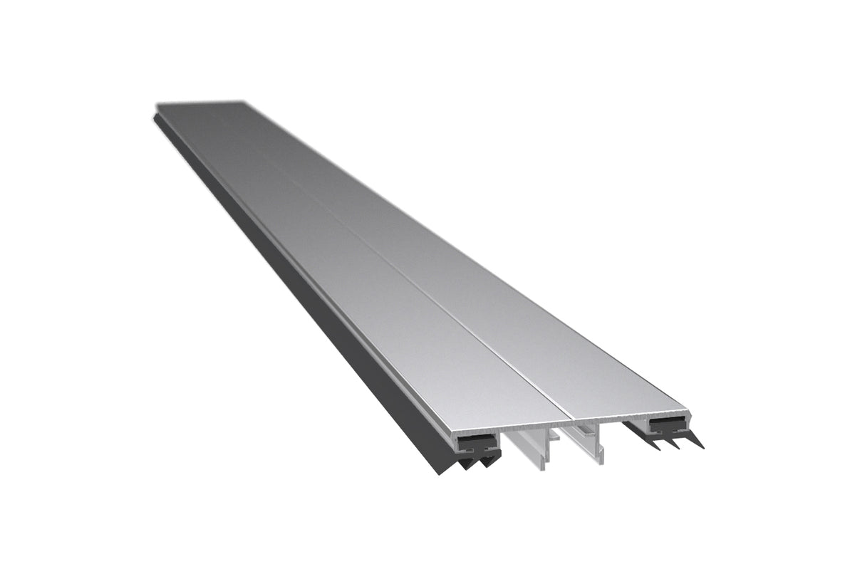 Aluminium Mittelprofil für VSG 8-12 mm eloxiert