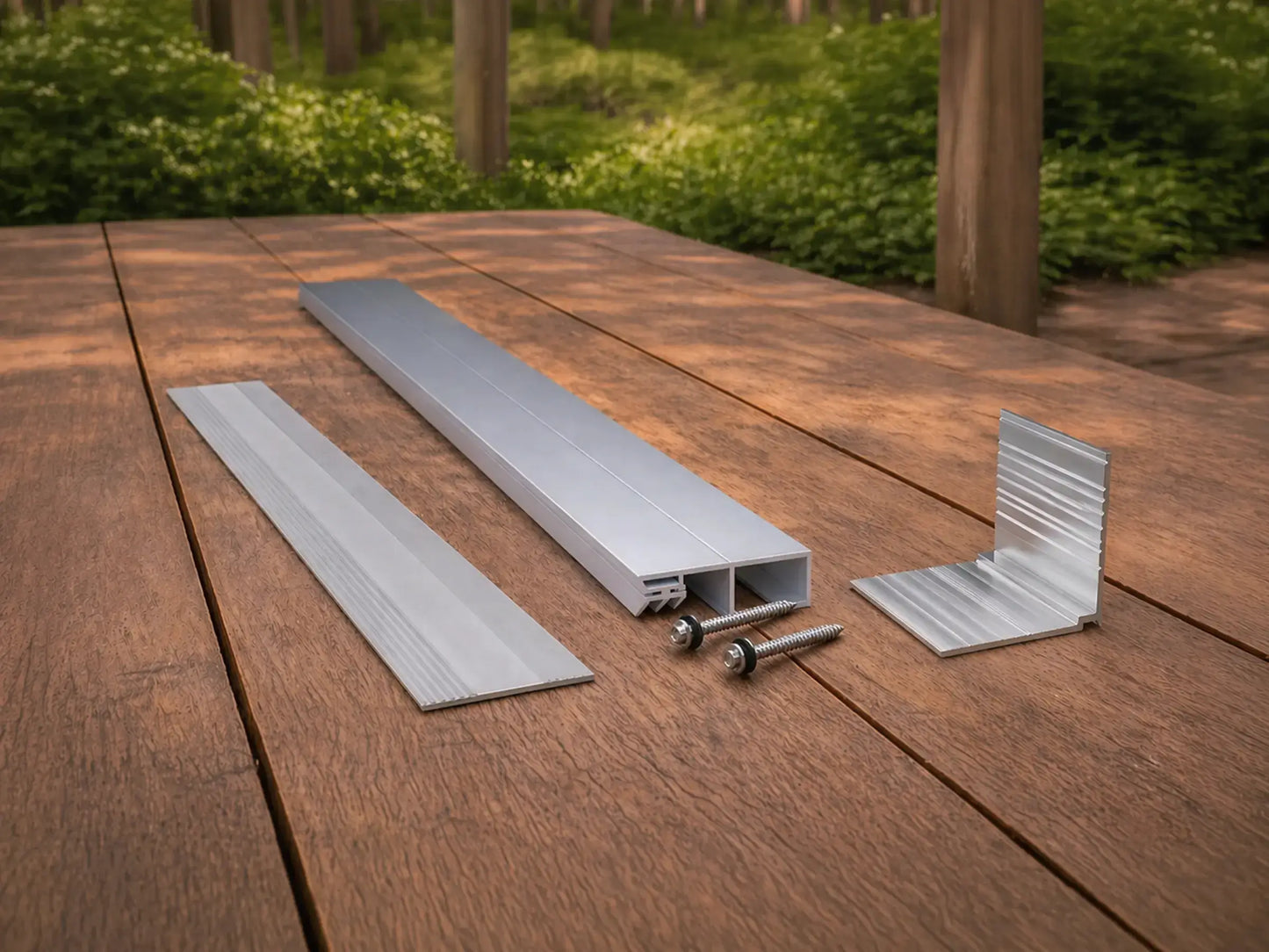 Aluminium Randprofil Komplettset ab 450cm