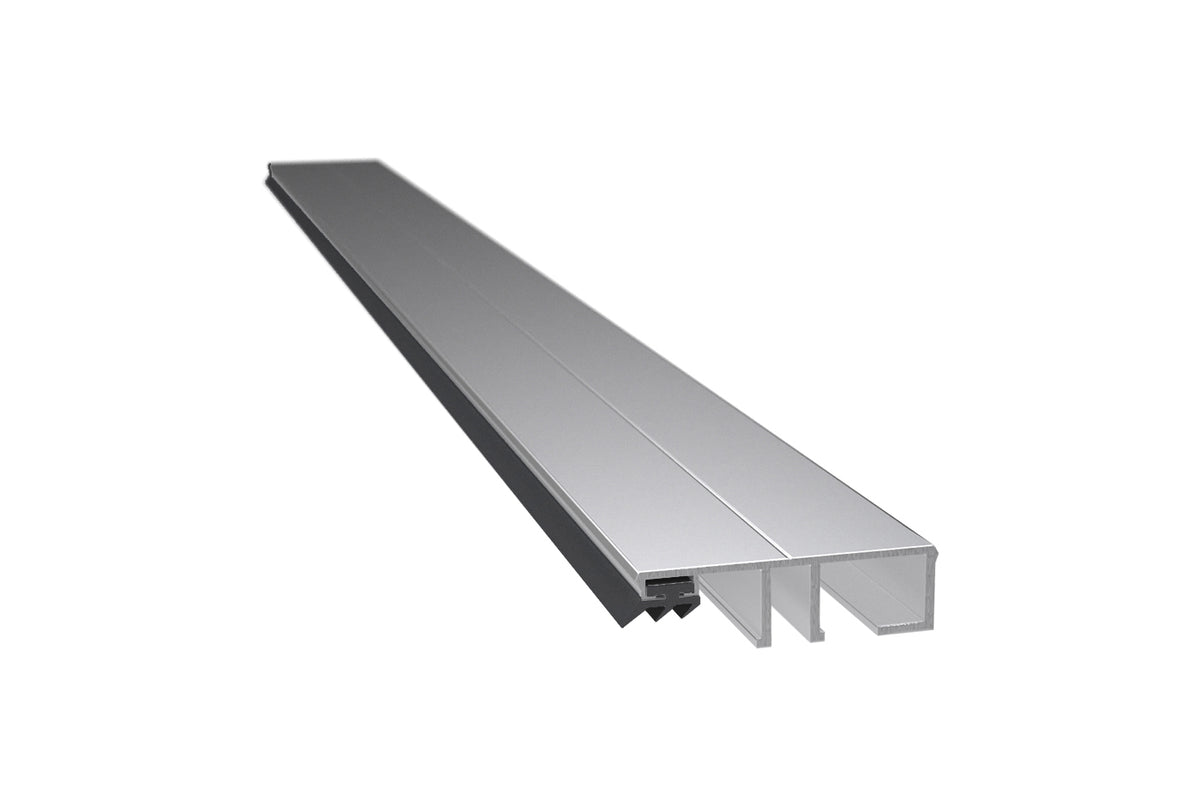 Aluminium Randprofil für VSG 8-12 mm eloxiert