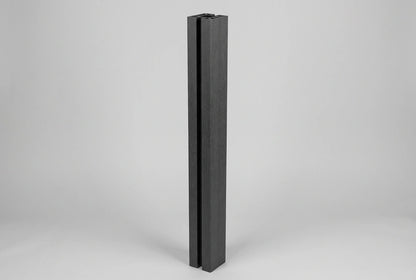 WPC-Zaunpfosten, Anthrazit