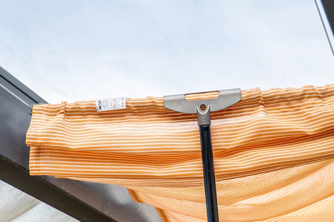 Teleskopstange für Seilspannmarkise, Version 2026