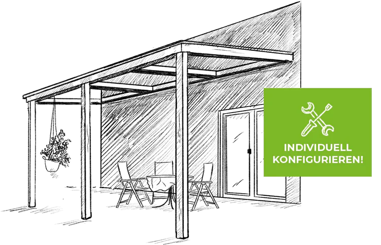 Aluminium Terrassenüberdachung