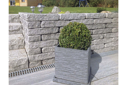 Mauerstein Graniwall Grey Rockface 40x16x8 cm