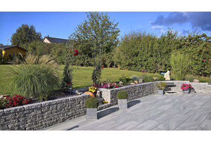 Mauerstein Graniwall Grey Rockface 40x16x8 cm