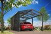 Satteldachcarport 368x800cm (BxT) freistehend