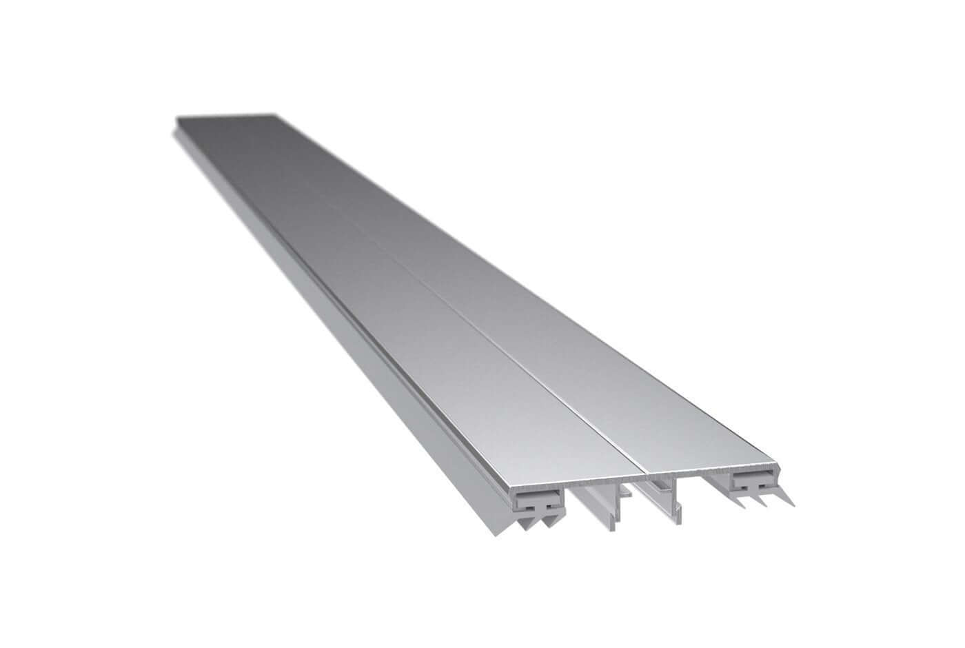 Aluminium Mittelprofil für VSG 8-12 mm eloxiert
