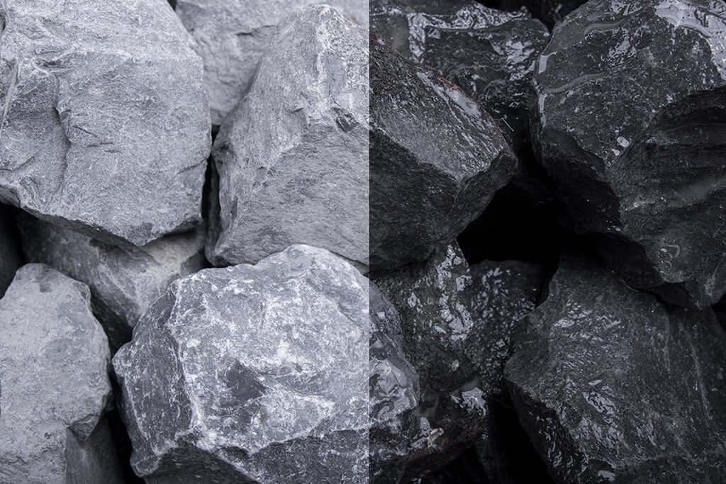 Basalt Steinschlag