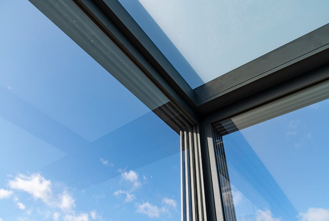 Terrassenüberdachung Flatroof 4x3m Freistehend