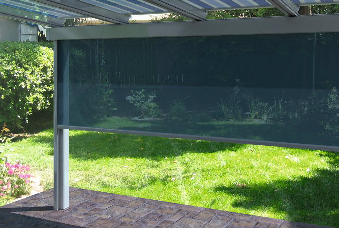 Senkrechtmarkisen für Terrassen