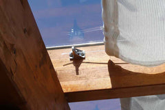 Terrassenüberdachung 4x3m Holz Wandanbau LIMITED EDITION inklusive Seilspannmarkise
